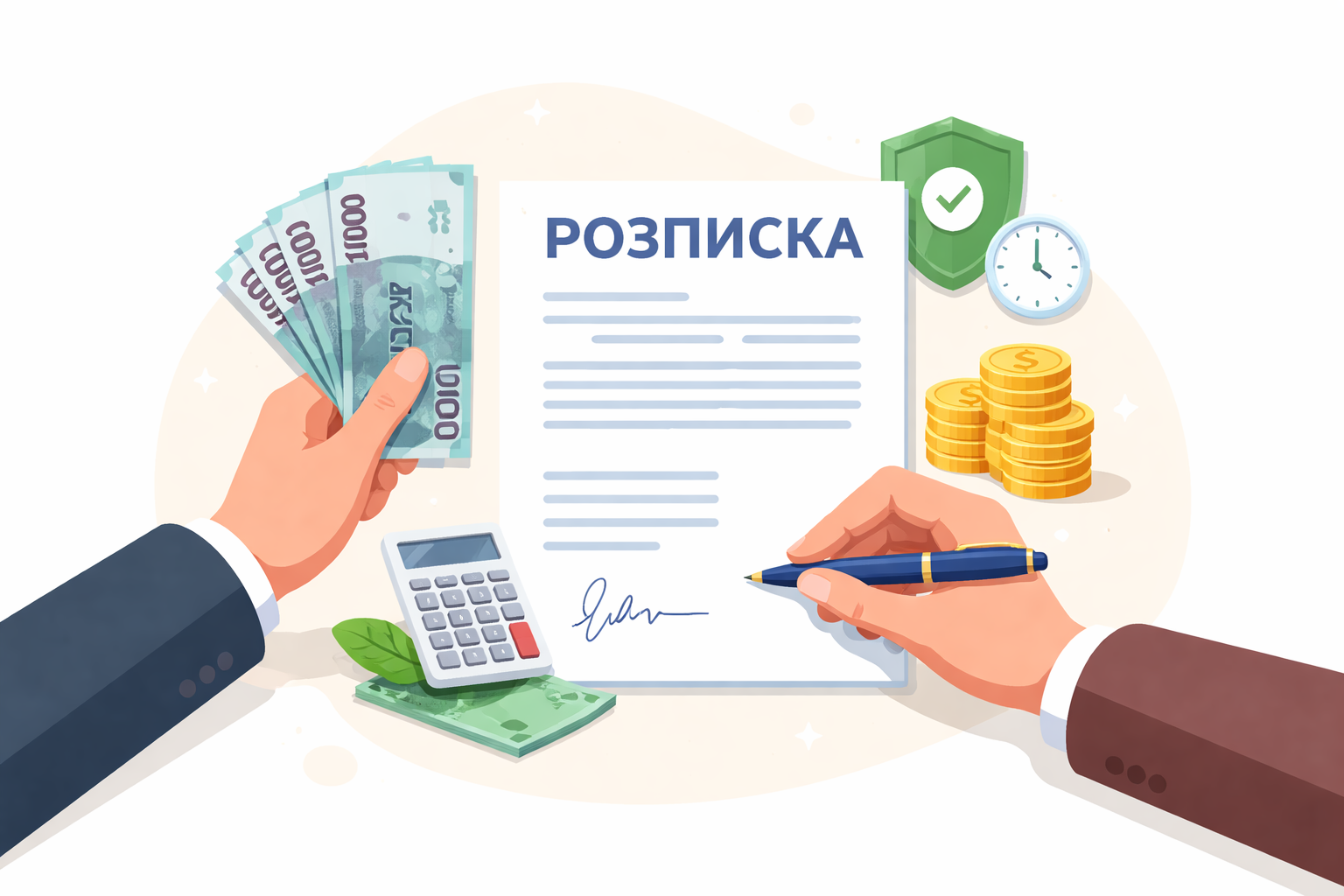 Позика під розписку: що це і як правильно її оформити